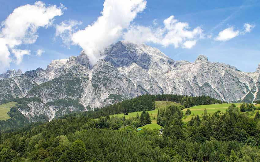 Austrian Mountains with The Little Voyager