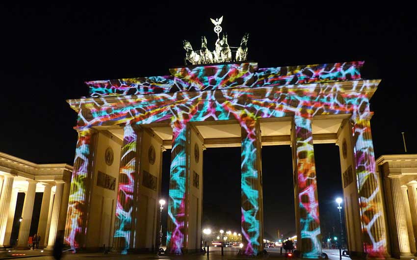 Brandenberg Gate with The Little Voyager