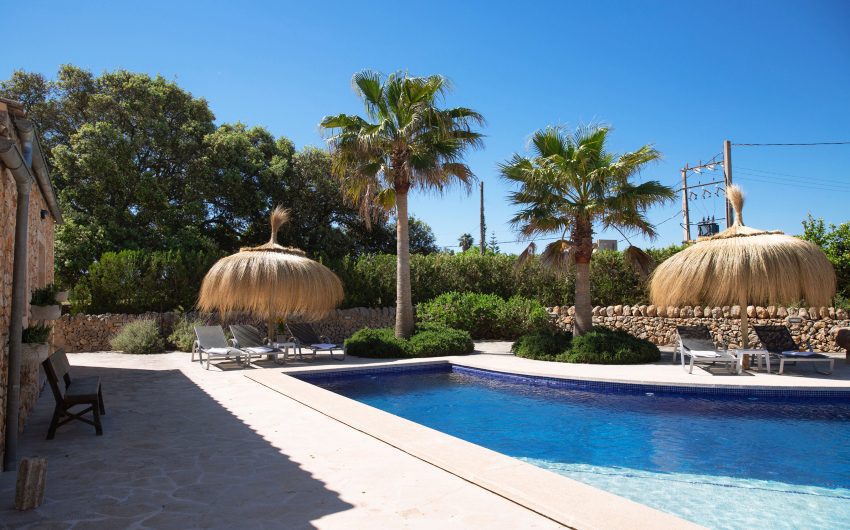 Mallorcan Farmhouse pool area