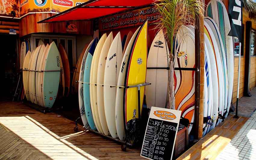 Surf Boards in Tenerife with The Little Voyager