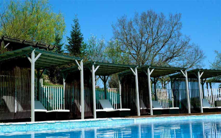 The French COuntry Chic Swimming Pool with The Little Voyager