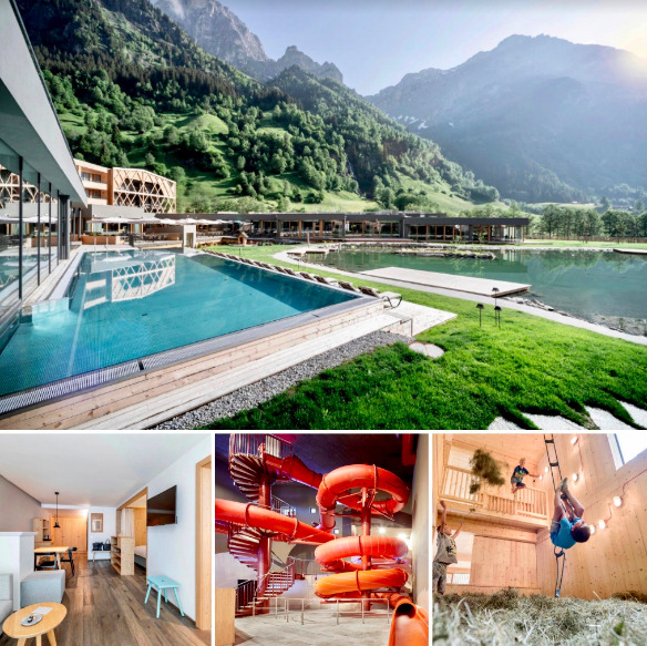 Picture Collage of the South Tyrolean Nature Resort