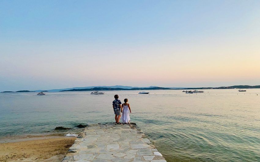 Children at beach The Halkidiki Seaside Resort & Villas