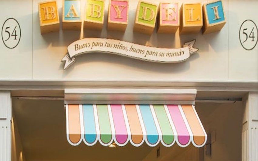 Baby Deli in Barcelona with The Little Voyager