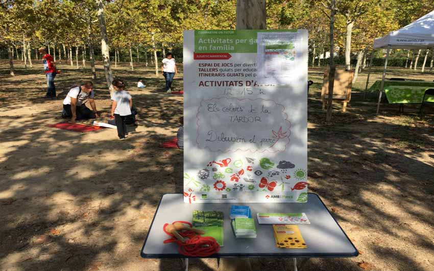 Parc de Torreblanca, outside Barcelona in Span, is great to visit with children
