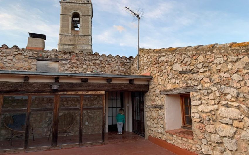 Rooftop Terrace at the Catalan Farmhouse