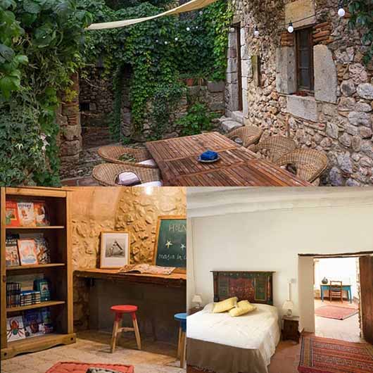 Catalan Farmhouse Collage from The Little Voyager