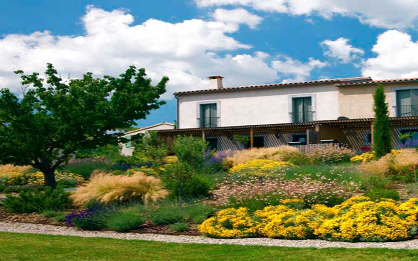 The French Country Boutique Houses Facade with The Little Voyager