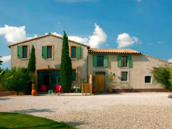 The French Country Boutique Houses Facade with The Little Voyager
