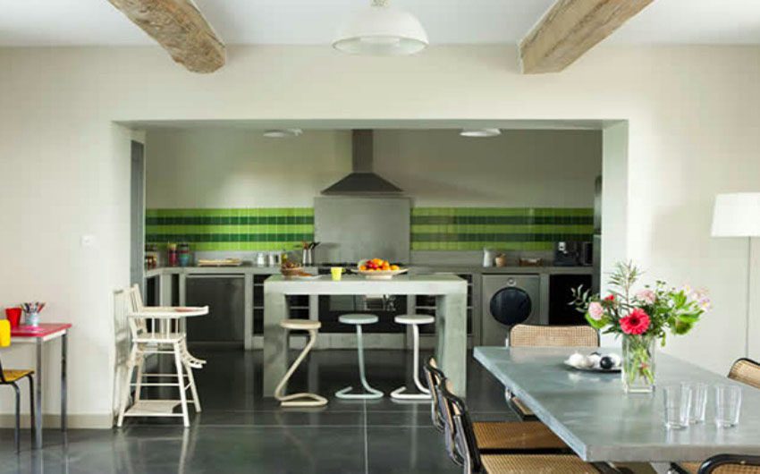 The French Country Boutique Houses Kitchen with The Little Voyager