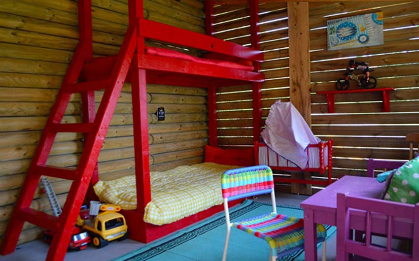 French Country Chic Playroom with The Little Voyager