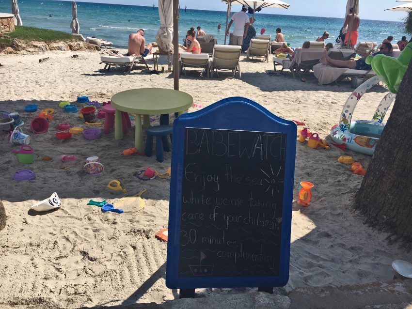 On beach Restaurant