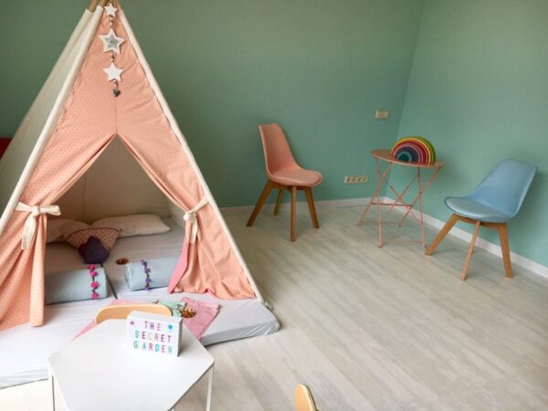 Camping indoors