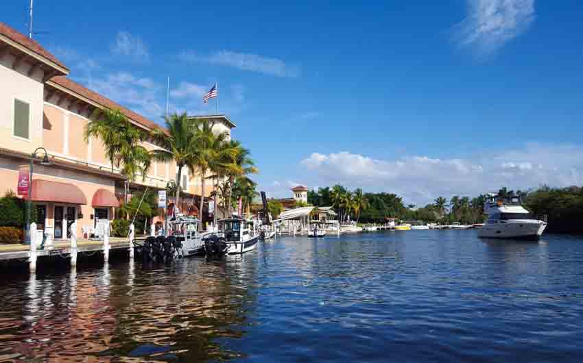 Florida Waterside with The Little Voyager