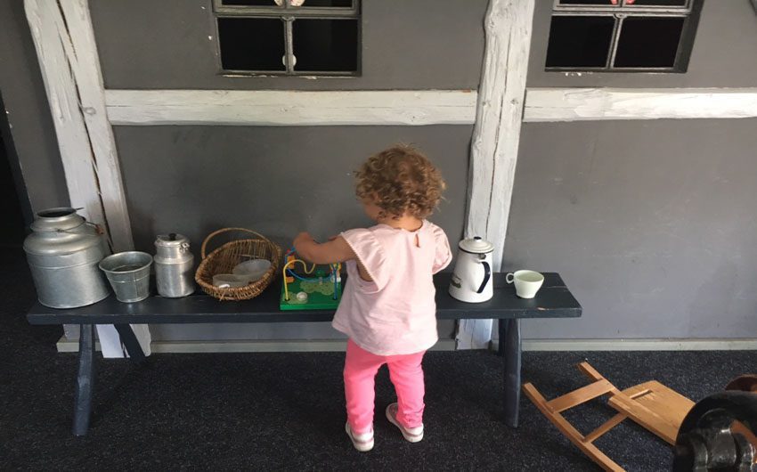 German Farmhouse Playroom with The Little Voyager