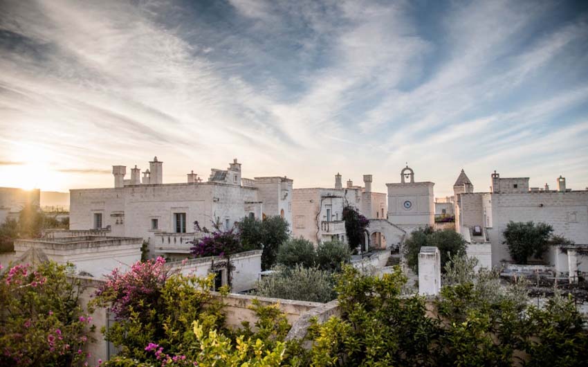 Borgo Egnazia Facade with The Little Voyager