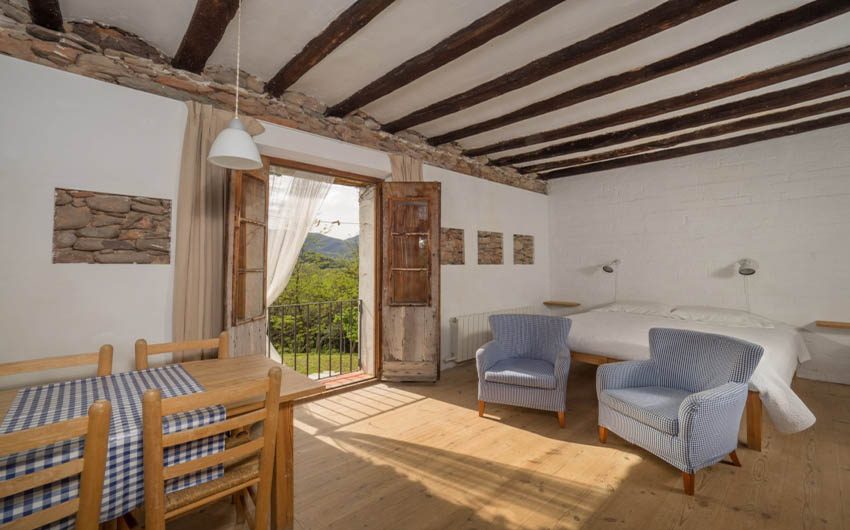 Catalan Rural Escape Family Room with The Little Voyager