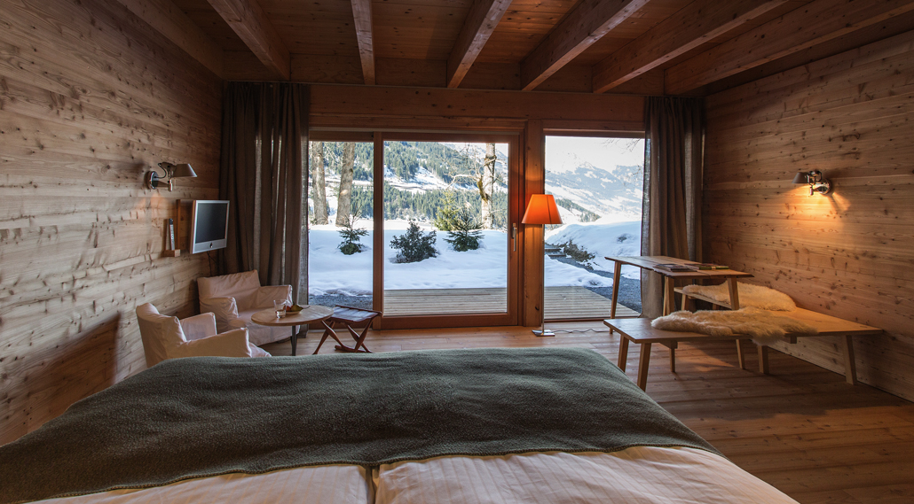 Bedroom at Alpine Loft Haus Hirt