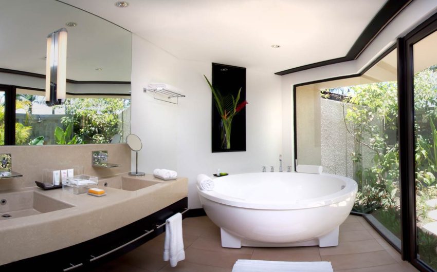 Luxury bathroom in villa