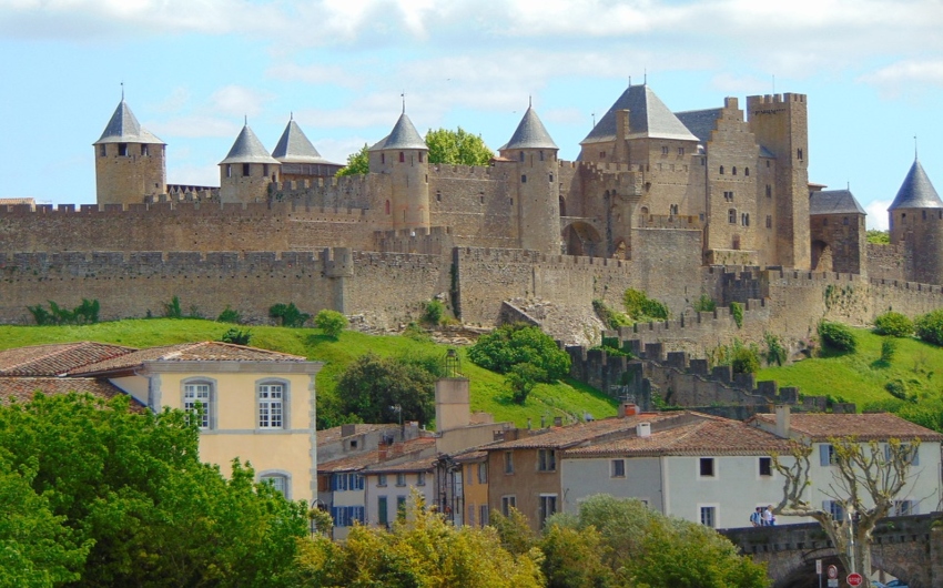 Carcassonne view