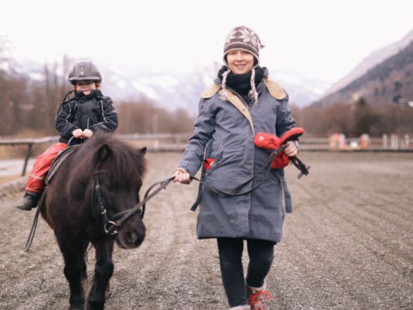 Haus Hirt Hotel Pony Riding with The Little Voyager