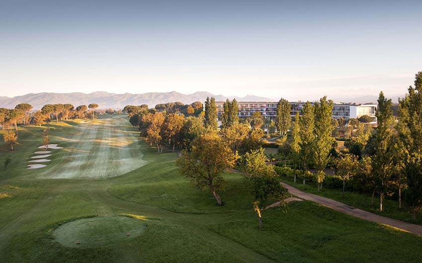 Hotel Camiral's Golf Course with The Little Voyager