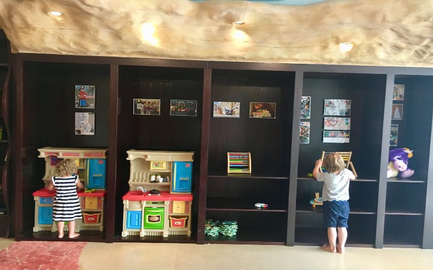 Kids club in hotel
