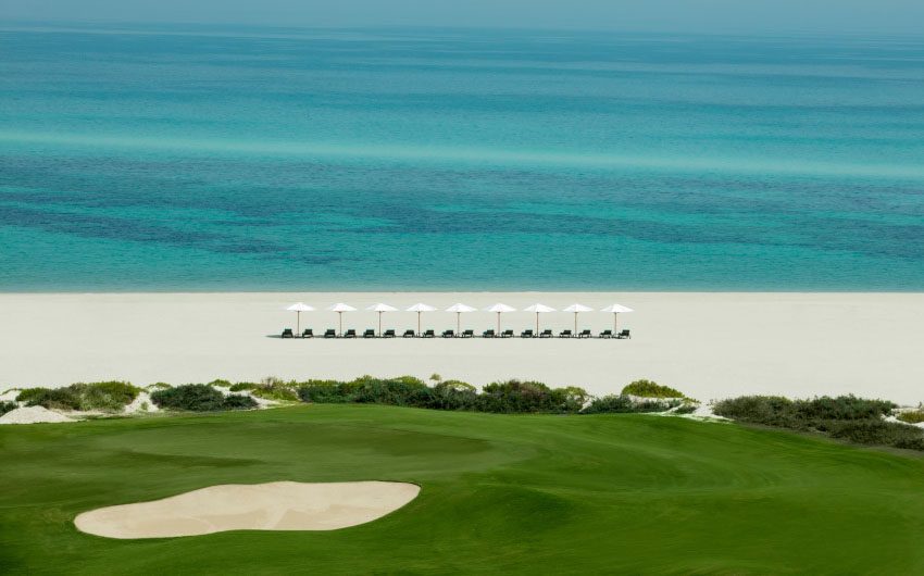 St. Regis Saadiyat Resort Beach with The Little Voyager