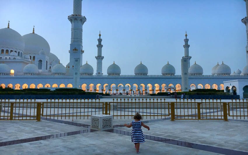 St. Regis Saadiyat Resort's Mosque with The Little Voyager