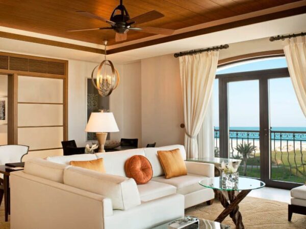 St. Regis Saadiyat Resort's Ocean Suite Living Room with The Little Voyager