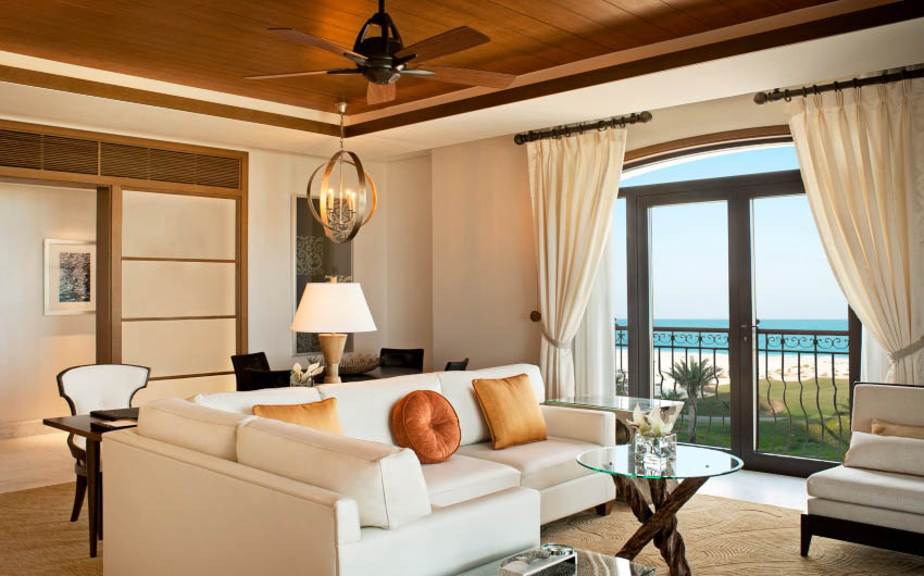 St. Regis Saadiyat Resort's Ocean Suite Living Room with The Little Voyager