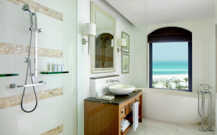 St. Regis Saadiyat Resort's Premium Sea View Bathroom with The Little Voyager