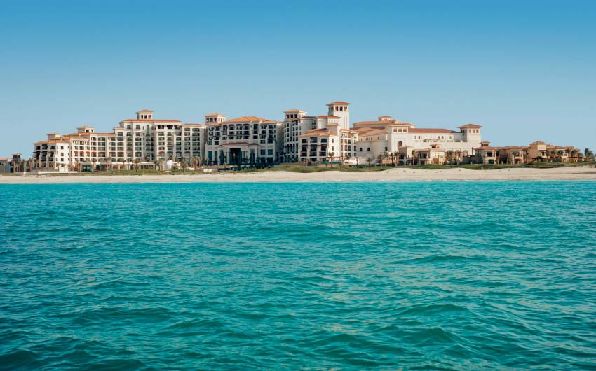 St. Regis Saadiyat Resort's View from the Sea with The Little Voyager