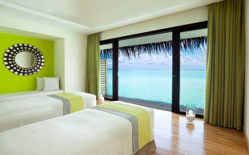 Niyama Private Islands Twin Bedrooms with The Little Voyager