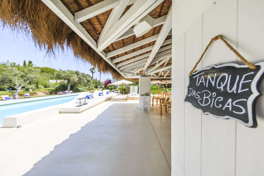 Pool bar at Algarvian Hideaway