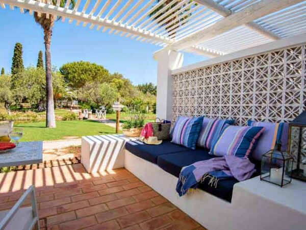 Algarvian Hideaway Deluxe Room Decking with The Little Voyager
