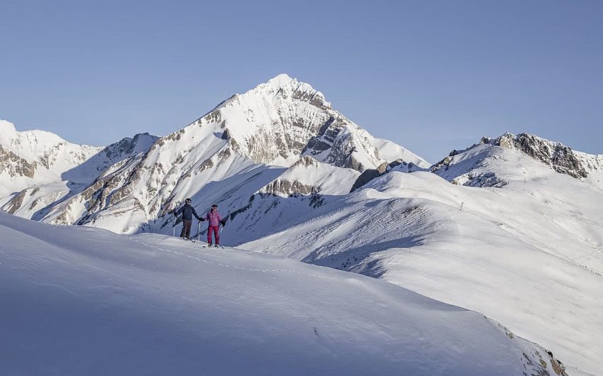 East Tyrol Mountain Snow Tops with The Little Voyager