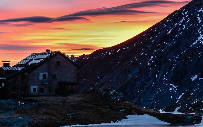 East Tyrol Sunset with The Little Voyager