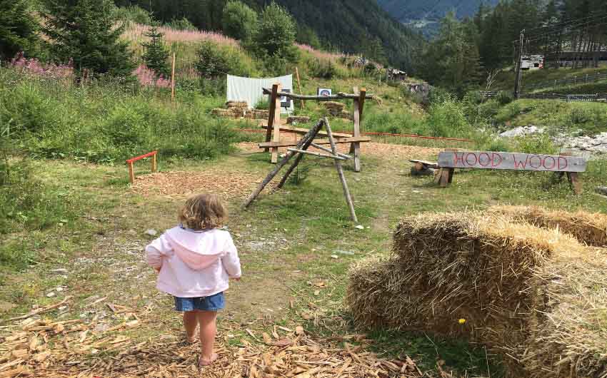 East Tyrol Outdoor Playing Fields with The Little Voyager