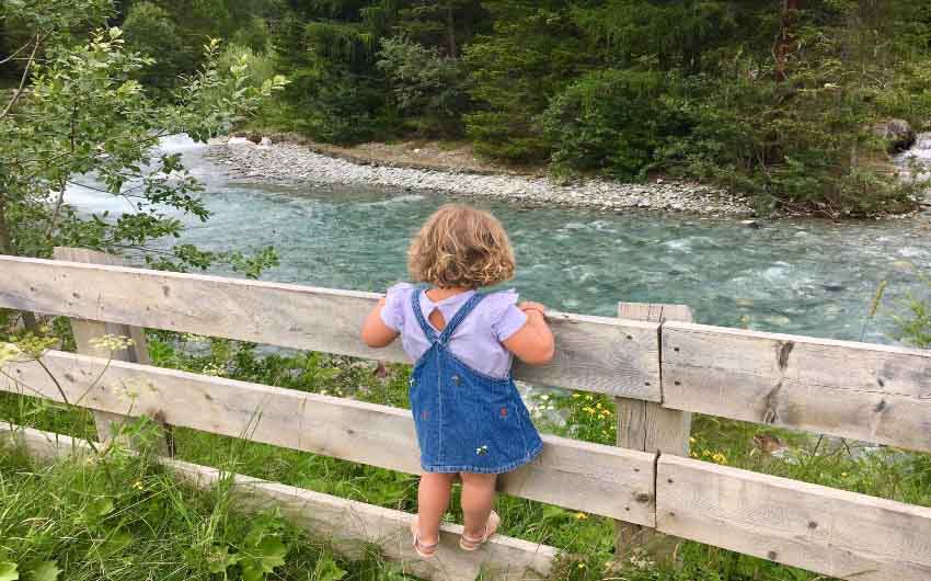 East Tyrol River with The Little Voyager