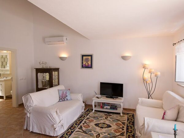 Algarvian Nature Escape Double Villa Living Room with The Little Voyager