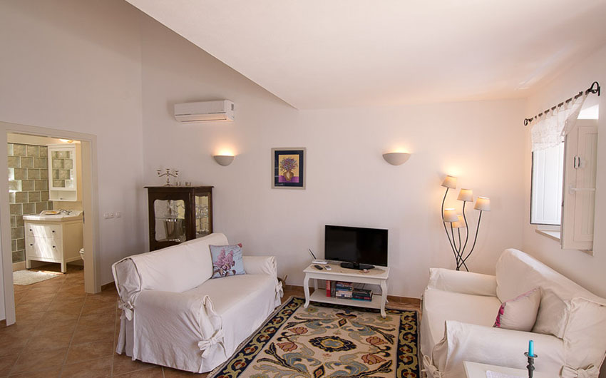 Algarvian Nature Escape Double Villa Living Room with The Little Voyager