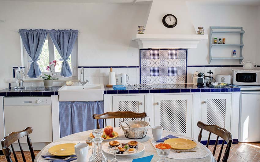 Algarvian Nature Escape Villa Kitchen with The Little Voyager