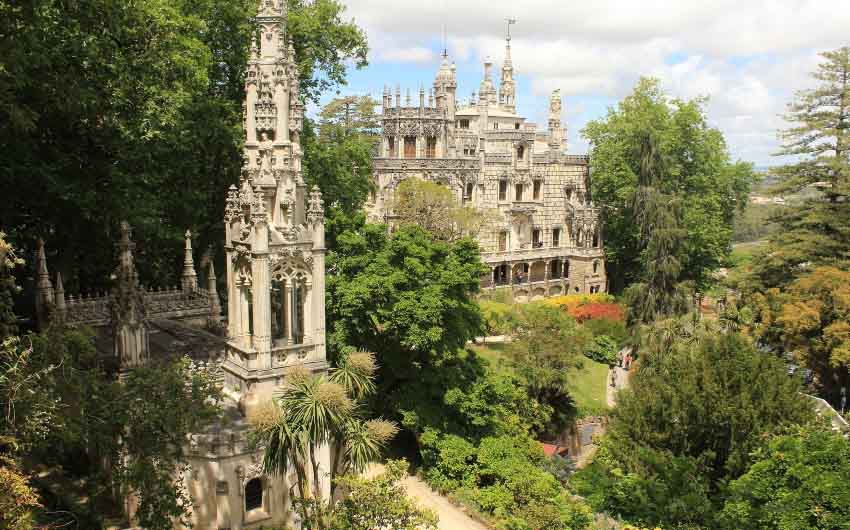 Greater Lisbon's Quinta da Regaleria Sintra Palace with The Little Voyager