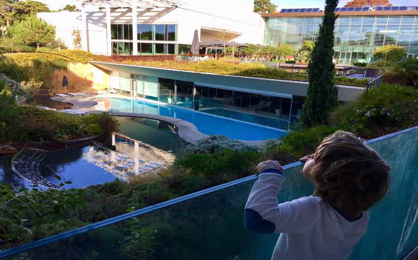 Martinhal Cascais Resort Pool with The Little Voyager
