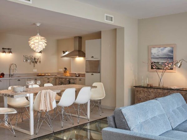 French Wine Estate Living Room with The Little Voyager