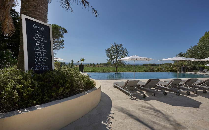 French Wine Estate Swimming Pool with The Little Voyager