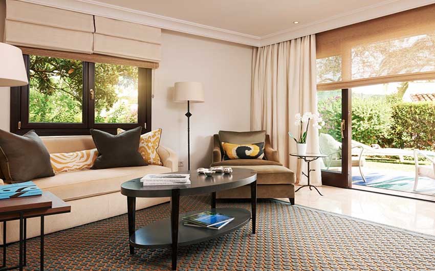 Marbella Club Garden Suite with The Little Voyager
