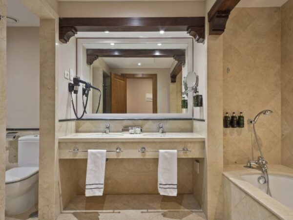Bathroom at Melia Villaitana