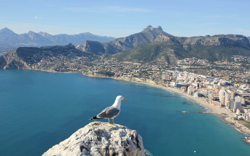 Calpe in Costa Blanca with The Little Voyager